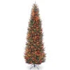 Christmas Central 9' Pre-Lit Slim Natural Fraser Fir Artificial Christmas Tree, Multicolor Lights -Christmas Central dnat naffslh1 90rlo 1 79117.1631810843