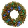 Christmas Central Pre-Lit Norwood Fir Artificial Christmas Wreath, 36-Inch, Multicolor LED Lights -Christmas Central dnat nf 309l 36w 1 1 40649.1631812956