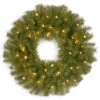 Christmas Central Pre-Lit Norwood Fir Artificial Christmas Wreath, 24-Inch, White Lights 2 Christmas Central Pre-Lit Norwood Fir Artificial Christmas Wreath, 24-Inch, White Lights -Christmas Central dnat nf3 308 24w b 1 34873.1663860511