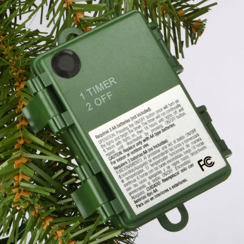 Christmas Central 9' X 10" Pre-Lit Norwood Fir Artificial Christmas Garland, Multicolor LED Lights 6 Christmas Central 9' X 10" Pre-Lit Norwood Fir Artificial Christmas Garland, Multicolor LED Lights - Image 4