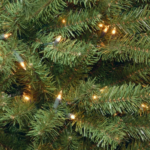 Christmas Central 6.5’ Pre-lit North Valley Spruce Artificial Christmas Tree, Clear Lights 4 Christmas Central 6.5’ Pre-lit North Valley Spruce Artificial Christmas Tree, Clear Lights - Image 2