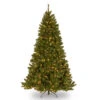 Christmas Central 7’ Pre-lit North Valley Spruce Artificial Christmas Tree, Clear Lights -Christmas Central dnat nrv7 300 70 1 52278.1631810853