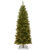 Christmas Central 6’ Pre-lit Pencil North Valley Spruce Artificial Christmas Tree, Clear Lights -Christmas Central dnat nrv7 358 60 1 25769.1663340873