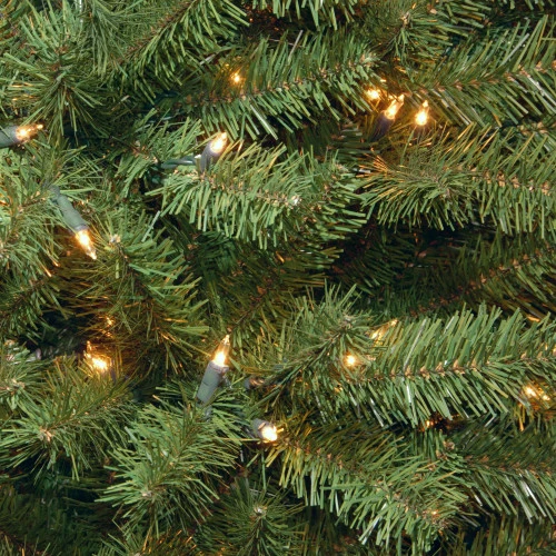 Christmas Central 6.5’ Pre-lit Pencil North Valley Spruce Artificial Christmas Tree, Clear Lights 4 Christmas Central 6.5’ Pre-lit Pencil North Valley Spruce Artificial Christmas Tree, Clear Lights - Image 2