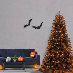 Christmas Central 6.5’ Pre-Lit North Valley Black Spruce Artificial Christmas Tree - Orange Lights 7 Christmas Central 6.5’ Pre-Lit North Valley Black Spruce Artificial Christmas Tree - Orange Lights -Christmas Central dnat nrvk7 363 65 3 44364.1665347956