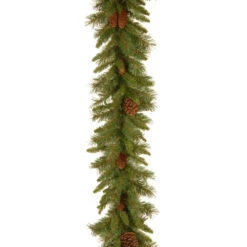Christmas Central 9' X 10" Pine Cone Artificial Christmas Garland - Unlit