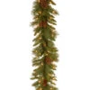 Christmas Central 9' X 10" Pre-Lit Medium Pine Artificial Christmas Garland, Clear Lights 1 Christmas Central 9' X 10" Pre-Lit Medium Pine Artificial Christmas Garland, Clear Lights -Christmas Central dnat pc 9glo 1 1 13363.1670489776