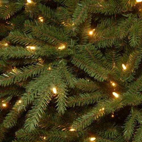 Christmas Central 7.5’ Pre-Lit Easton Spruce Medium Artificial Christmas Tree, Multicolor LED Lights 4 Christmas Central 7.5’ Pre-Lit Easton Spruce Medium Artificial Christmas Tree, Multicolor LED Lights - Image 2