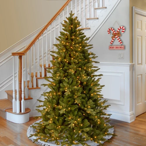 Christmas Central 7.5’ Pre-Lit Avalon Spruce Artificial Christmas Tree, Clear Lights 5 Christmas Central 7.5’ Pre-Lit Avalon Spruce Artificial Christmas Tree, Clear Lights - Image 3