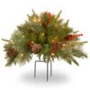 Christmas Central 27" Green And Red Battery Operated LED Lighted Colonial Urn Filler Christmas Decor -Christmas Central dnat peco1 300 18u b 1 42212.1665580043