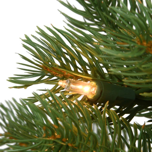 Christmas Central 6.5' Pre-Lit Downswept Douglas Fir Artificial Christmas Tree, Clear Lights 4 Christmas Central 6.5' Pre-Lit Downswept Douglas Fir Artificial Christmas Tree, Clear Lights - Image 2