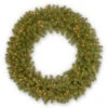 Christmas Central Pre-Lit Downswept Douglas Fir Artificial Christmas Wreath, 48-Inch, Clear Lights 2 Christmas Central Pre-Lit Downswept Douglas Fir Artificial Christmas Wreath, 48-Inch, Clear Lights -Christmas Central dnat pedd4 312 48w 1 08499.1631812670