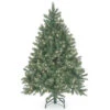 Christmas Central 4.5’ Pre-Lit Downswept Douglas Blue Fir Christmas Tree, Clear Lights -Christmas Central dnat peddb1 312 45 1 61699.1631812637