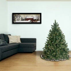 Christmas Central 4.5’ Pre-Lit Downswept Douglas Blue Fir Christmas Tree, Clear Lights 7 Christmas Central 4.5’ Pre-Lit Downswept Douglas Blue Fir Christmas Tree, Clear Lights -Christmas Central dnat peddb1 312 45 3 31785.1631812637