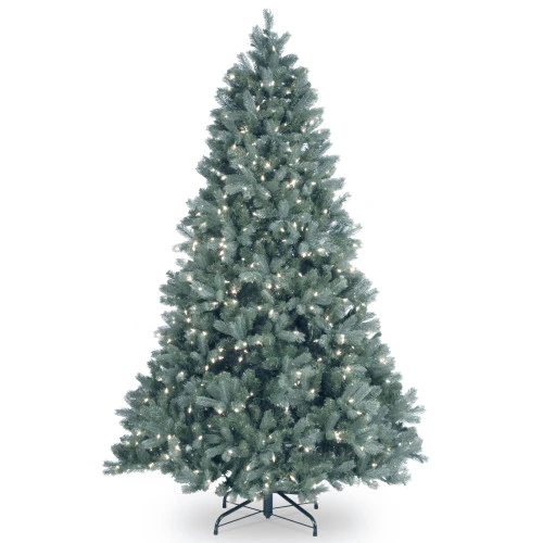 Christmas Central 7’ Pre-Lit Downswept Douglas Blue Fir Artificial Christmas Tree – Clear Lights 3 Christmas Central 7’ Pre-Lit Downswept Douglas Blue Fir Artificial Christmas Tree – Clear Lights