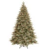 Christmas Central 7.5' Frosted Arctic Spruce Artificial Christmas Tree, Clear Lights -Christmas Central dnat pefa1 307 75 1 77822.1664121080