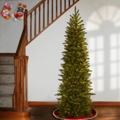 Christmas Central 6.5’ Pre-Lit Pencil Grande Fir Artificial Christmas Tree, Clear Lights 9 Christmas Central 6.5’ Pre-Lit Pencil Grande Fir Artificial Christmas Tree, Clear Lights -Christmas Central dnat pegf4 334 65 4 04957.1631812349