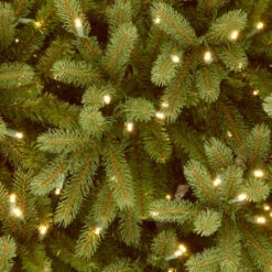Christmas Central 7.5’ Pre-Lit Jersey Fraser Fir Medium Artificial Christmas Tree, Clear Lights -Christmas Central dnat pejf1 302 75 3 64084.1631812960