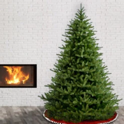 Christmas Central 7.5’ Norway Fir Artificial Christmas Tree, Unlit -Christmas Central dnat penf1 500 75 2 31526.1631812957