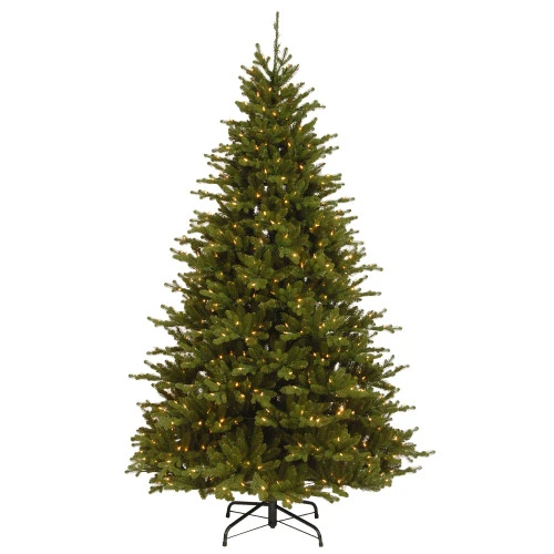 Christmas Central 7.5’ Pre-Lit Neshanic Valley Spruce Artificial Christmas Tree, Multicolor LED Lights 3 Christmas Central 7.5’ Pre-Lit Neshanic Valley Spruce Artificial Christmas Tree, Multicolor LED Lights