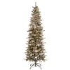 Christmas Central 7.5' Pre-Lit Slim Snowy Sheffield Spruce Artificial Christmas Tree - Clear Lights 1 Christmas Central 7.5' Pre-Lit Slim Snowy Sheffield Spruce Artificial Christmas Tree - Clear Lights -Christmas Central dnat pesl3 311p 75 1 57840.1587645146