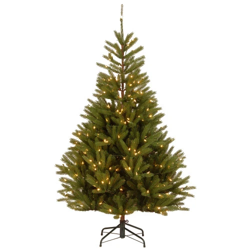 Christmas Central 7.5’ Pre-Lit Medium Topeka Spruce Artificial Christmas Tree, Clear LED Lights 3 Christmas Central 7.5’ Pre-Lit Medium Topeka Spruce Artificial Christmas Tree, Clear LED Lights
