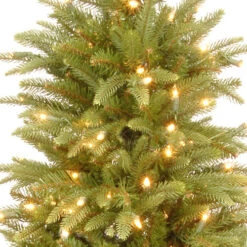 Christmas Central 4' Pre-lit Potted Weeping Spruce Artificial Christmas Tree, Clear Lights -Christmas Central dnat pews3 373 40 3 15567.1631812653