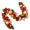 Christmas Central 6' Red Pine And Ball Ornament Artificial Christmas Garland, Unlit -Christmas Central dnat rac 16002 66772.1587645156