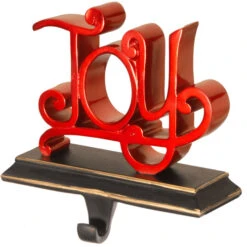 Christmas Central 8" "Joy" Lettered Christmas Stocking Holder -Christmas Central dnat rac e90232r 3 56979.1670489792