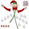 Christmas Central 19-Piece Elf Tree Topper And Ornaments Christmas Tree Decorating Kit -Christmas Central dnat rac jl18057b 1 50859.1587644857