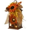 Christmas Central 12" LED Lighted Fall Harvest Sunflower Lantern 2 Christmas Central 12" LED Lighted Fall Harvest Sunflower Lantern -Christmas Central dnat rah sk2533a 1 1 67977.1587645146