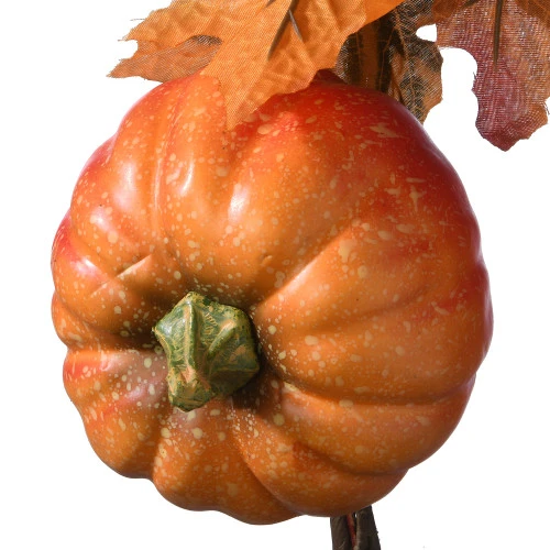 Christmas Central 72" Maple Leaf And Pumpkins Artificial Garland – Unlit 6 Christmas Central 72" Maple Leaf And Pumpkins Artificial Garland – Unlit - Image 4