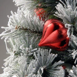 Christmas Central 3' Pre-Lit Potted Snowy Bristle Pine Medium Artificial Tabletop Christmas Tree - Warm White LED Lights 7 Christmas Central 3' Pre-Lit Potted Snowy Bristle Pine Medium Artificial Tabletop Christmas Tree - Warm White LED Lights -Christmas Central dnat snp7 308 30 b 2 06596.1587645073