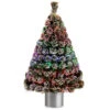Christmas Central 4' Pre-lit Potted Flocked Evergreen Artificial Tabletop Christmas Tree -Christmas Central dnat szef7 100l 48 1 05500.1587645074