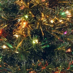 Christmas Central 3' Pre-Lit Medium Artificial Christmas Ice Tree, Multicolor LED Lights -Christmas Central dnat szix7 102l 36 1 2 56753.1587645073