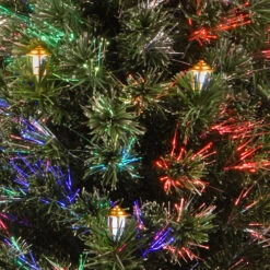 Christmas Central 48" Pre-Lit Medium Fiber Optic Artificial Christmas Fireworks Tree, LED Lights -Christmas Central dnat szlx7 111l 48 2 90103.1587645073