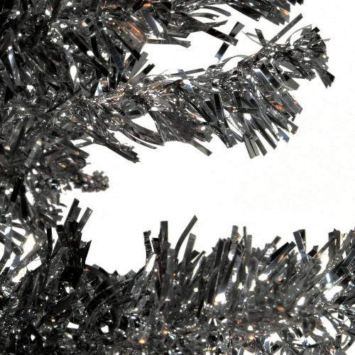 Christmas Central 3' Black Tinsel Artificial Christmas Tree, Unlit 4 Christmas Central 3' Black Tinsel Artificial Christmas Tree, Unlit - Image 2