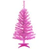 Christmas Central 3' Pink Tinsel Artificial Christmas Tree, Unlit 2 Christmas Central 3' Pink Tinsel Artificial Christmas Tree, Unlit -Christmas Central dnat tt33 706 30 1 1 70667.1587644855