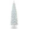 Christmas Central 7' Pencil White Iridescent Tinsel Artificial Christmas Tree, Unlit -Christmas Central dnat tt33 713 70 05999.1587644856