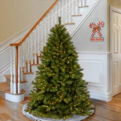 Christmas Central 6.5’ Pre-Lit Winchester Pine Artificial Christmas Tree, White Lights -Christmas Central dnat wch7 300 65 2 21678.1664380271