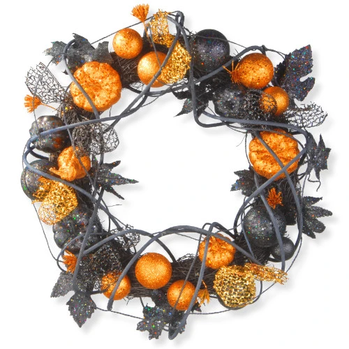 Christmas Central 20" Halloween Wreath 3 Christmas Central 20" Halloween Wreath