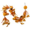Christmas Central 72" Maple Leaf And Pumpkins Artificial Garland – Unlit 2 Christmas Central 72" Maple Leaf And Pumpkins Artificial Garland – Unlit -Christmas Central rahv lfg51870 60143.1588393491