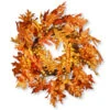 Christmas Central Maple Leaf And Berry Artificial Wreath - 24-Inch, Unlit -Christmas Central rahv w060682a 03300.1664552838