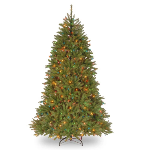 Christmas Central 7.5’ Pre-Lit Dunhill Fir Artificial Christmas Tree - Multi-Color Lights 3 Christmas Central 7.5’ Pre-Lit Dunhill Fir Artificial Christmas Tree - Multi-Color Lights